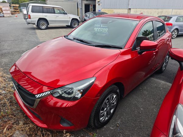 Mazda Demio Hatchback, Petrol, 2017, Red