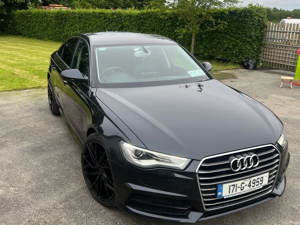 Audi A6 Saloon, Diesel, 2017, Blue