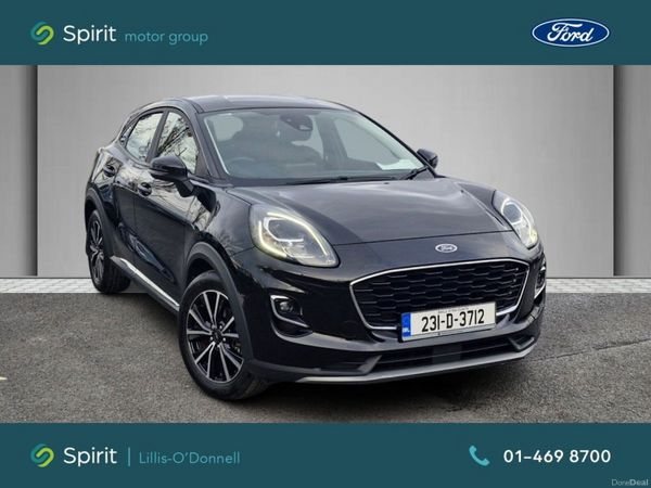 Ford Puma MPV, Petrol Hybrid, 2023, Black