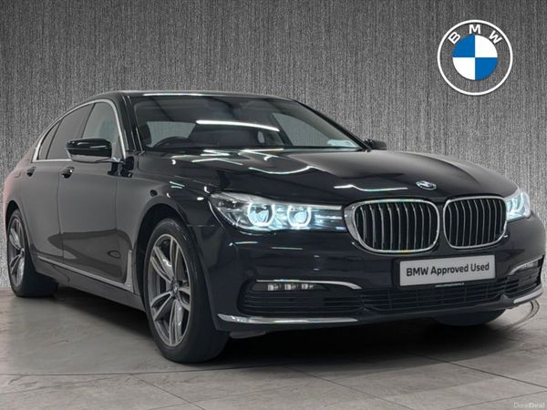 BMW 7-Series Saloon, Diesel, 2018, Black