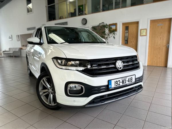 Volkswagen T-Cross Estate, Petrol, 2019, White