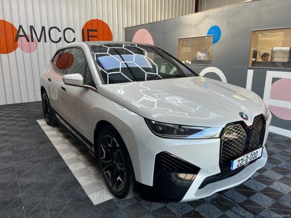 BMW iX SUV, Electric, 2022, White