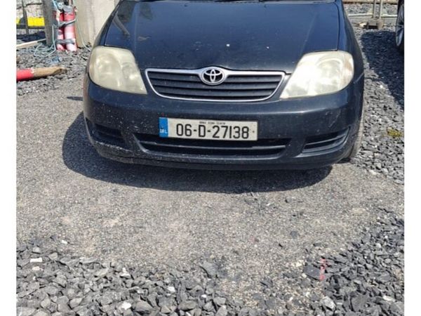 Toyota Corolla Saloon, Petrol, 2006, Black