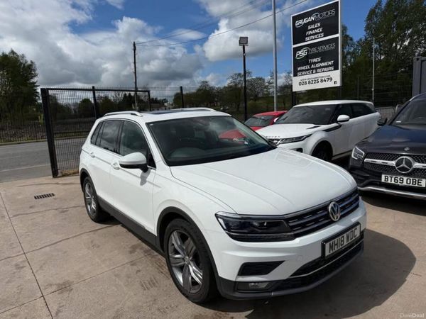 Volkswagen Tiguan SUV, Diesel, 2018, White