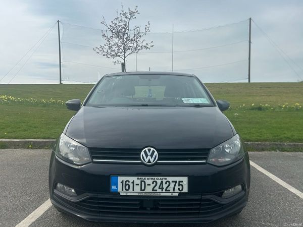 Volkswagen Polo Hatchback, Petrol, 2016, Black
