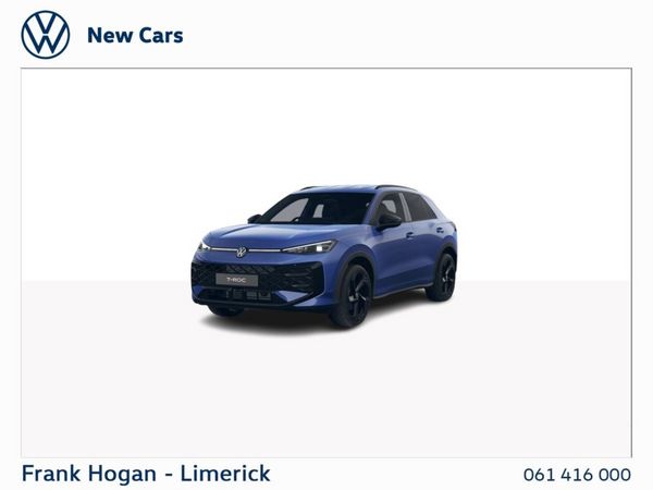 Volkswagen T-Roc SUV, Petrol Hybrid, 2026, Blue