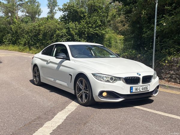 BMW 4-Series Coupe, Diesel, 2014, White