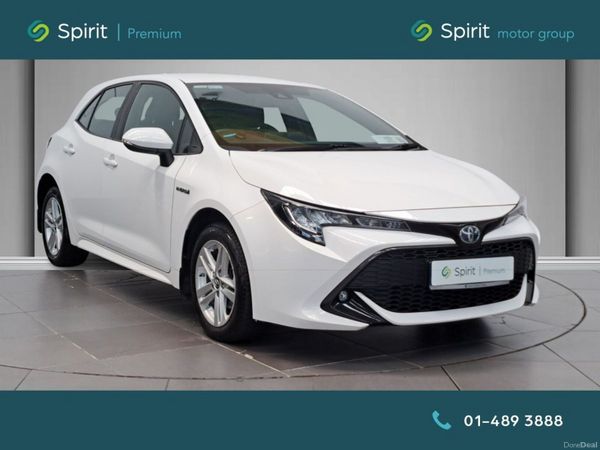 Toyota Corolla Hatchback, Petrol Hybrid, 2019, White
