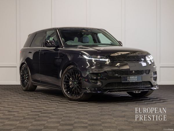 Land Rover Range Rover Sport SUV, Petrol Plug-in Hybrid, 2025, Black