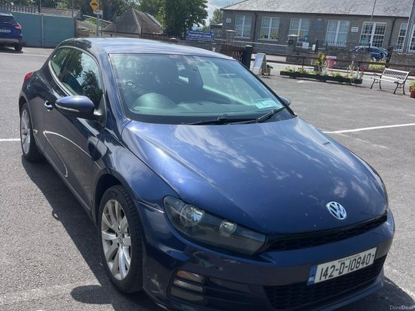 Volkswagen Scirocco Hatchback, Diesel, 2014, Blue