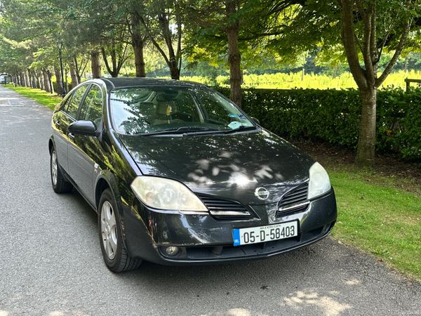 Nissan Primera Hatchback, Petrol, 2005, Black