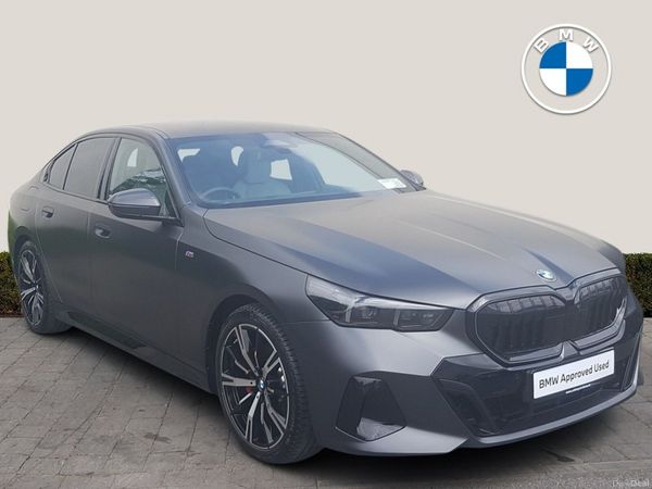 BMW 5-Series Saloon, Petrol, 2025, Grey