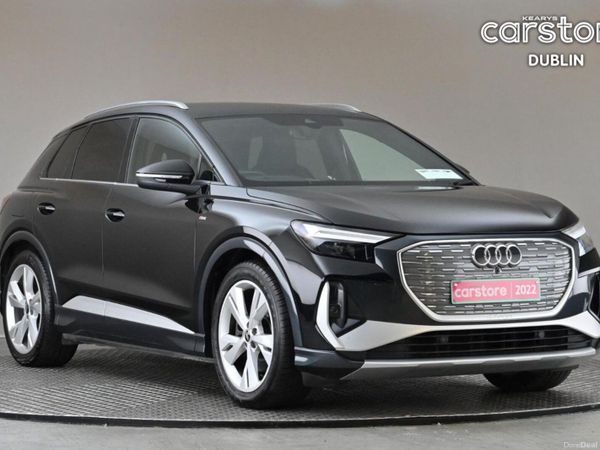Audi Q4 e-tron SUV, Electric, 2022, Black