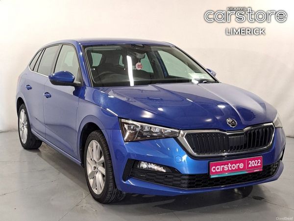 Skoda Scala Hatchback, Petrol, 2022, Blue