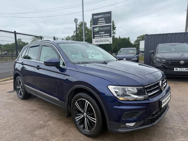 Volkswagen Tiguan SUV, Diesel, 2018, Blue