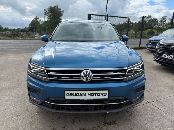 Volkswagen Tiguan SUV, Diesel, 2018, Blue