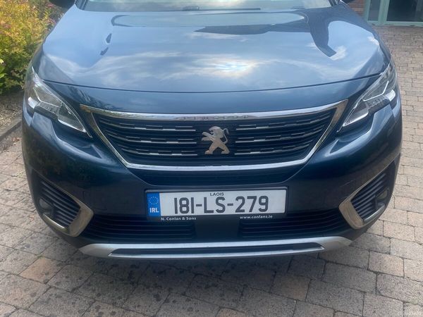 Peugeot 5008 MPV, Diesel, 2018, Blue