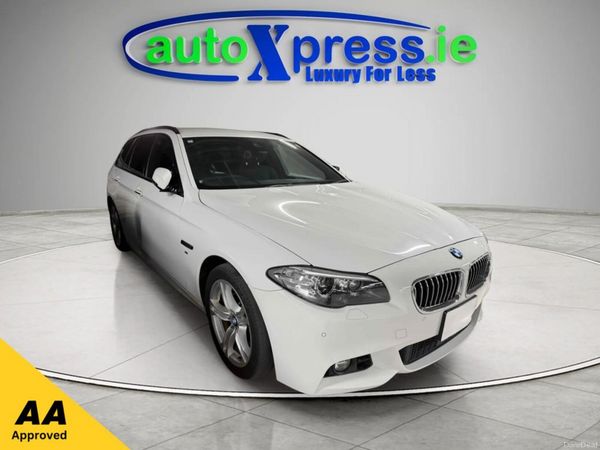 BMW 5-Series Estate, Diesel, 2016, White