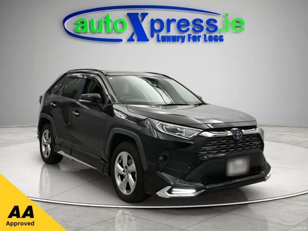 Toyota RAV4 SUV, Petrol Hybrid, 2021, Black