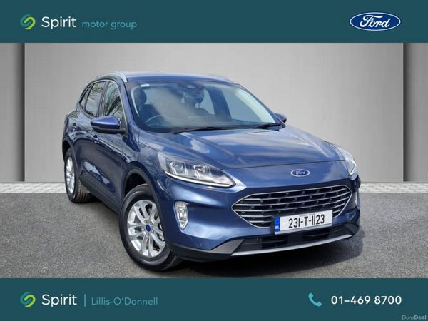 Ford Kuga SUV, Petrol Plug-in Hybrid, 2023, Blue