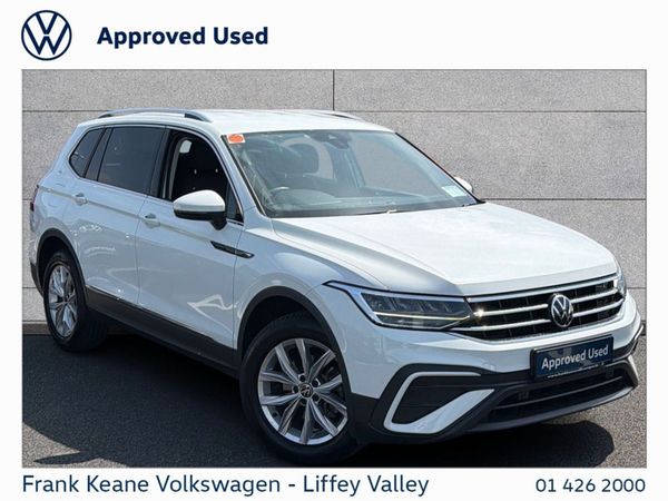 Volkswagen Tiguan Allspace SUV, Diesel, 2024, White
