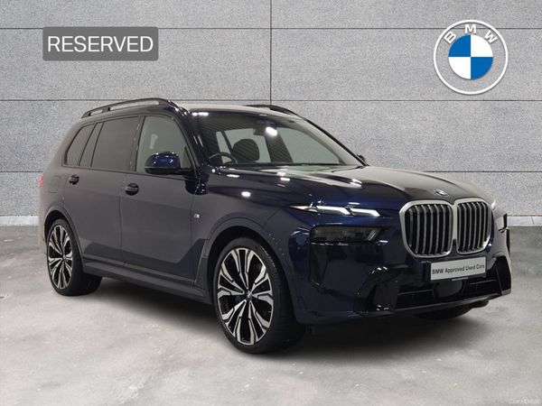 BMW X7 SUV, Diesel Hybrid, 2023, Blue