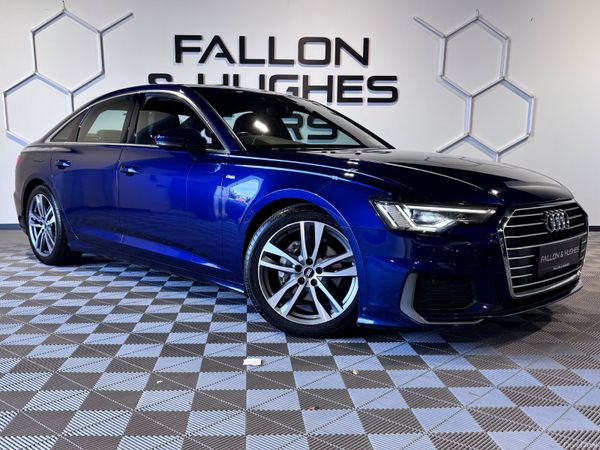 Audi A6 Saloon, Diesel, 2021, Blue