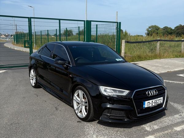 Audi A3 Saloon, Petrol, 2017, Black