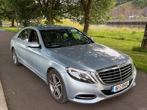 Mercedes-Benz S-Class Saloon, Diesel, 2016, Silver