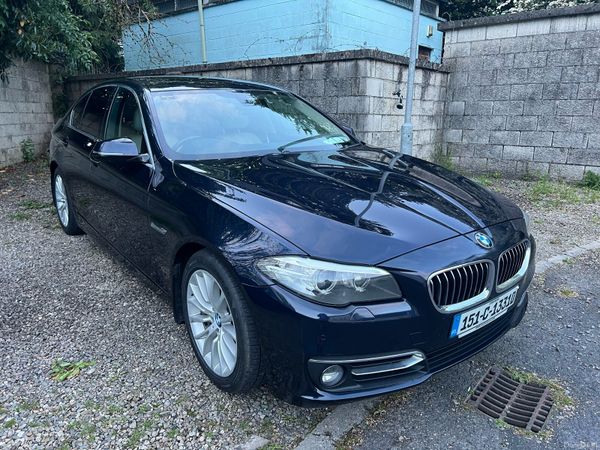 BMW 5-Series Saloon, Diesel, 2015, Blue