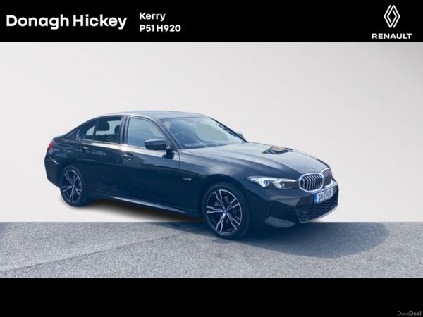 BMW 3-Series Saloon, Petrol Plug-in Hybrid, 2024, Black
