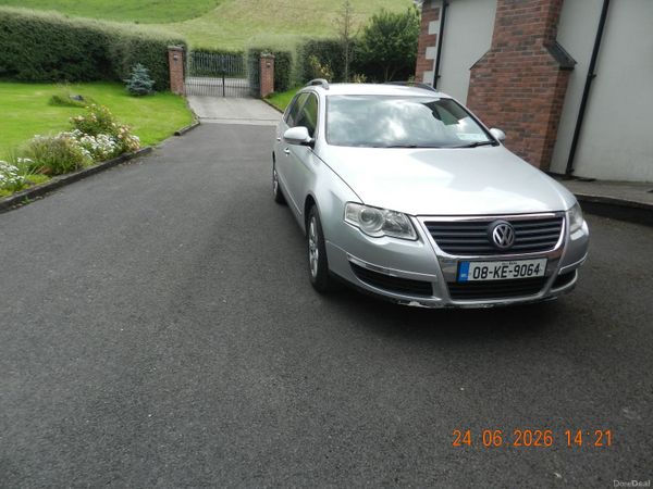 Volkswagen Passat Estate, Diesel, 2008, Silver