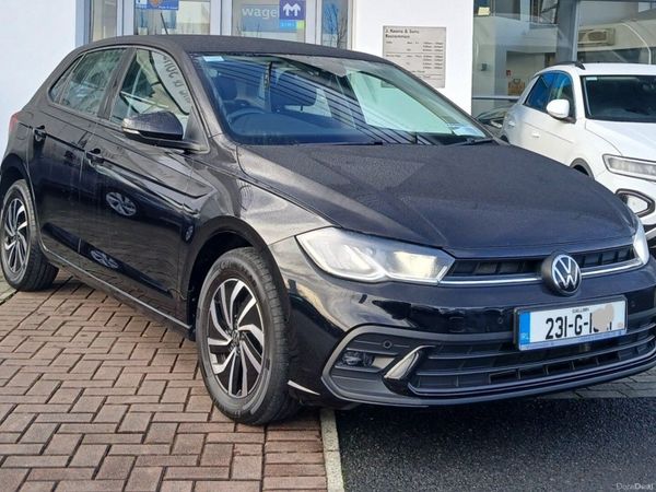 Volkswagen Polo Hatchback, Petrol, 2023, Black