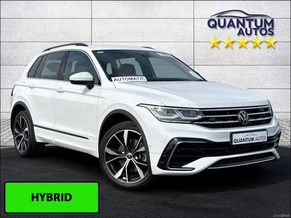 Volkswagen Tiguan SUV, Petrol Plug-in Hybrid, 2023, White