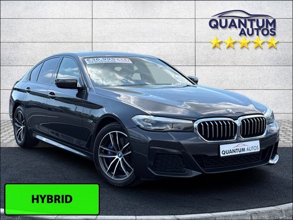 BMW 5-Series Saloon, Petrol Plug-in Hybrid, 2022, Grey