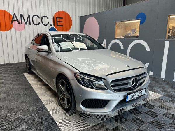 Mercedes-Benz C-Class Saloon, Diesel, 2018, Silver