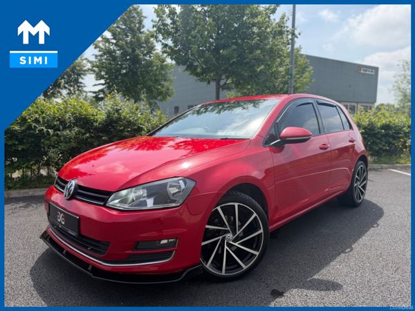 Volkswagen Golf Hatchback, Diesel, 2016, Red