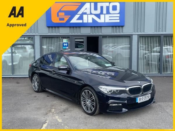 BMW 5-Series Saloon, Diesel, 2018, Black