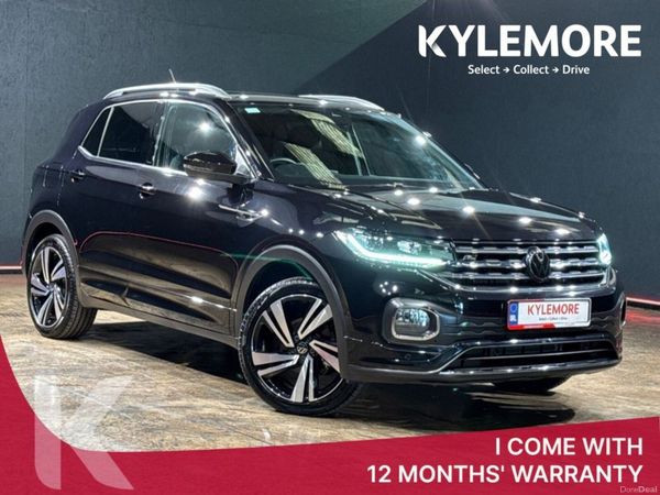 Volkswagen T-Cross SUV, Petrol, 2024, Black