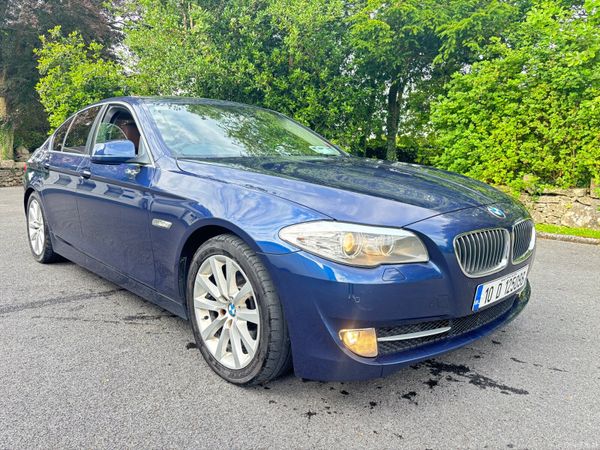 BMW 5-Series Saloon, Diesel, 2010, Blue