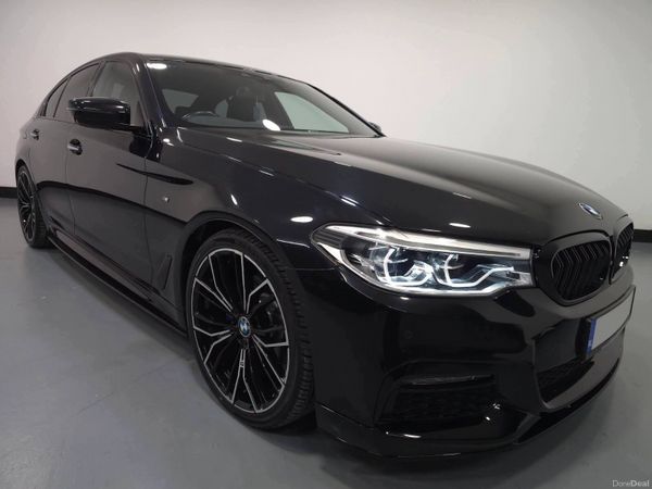 BMW 5-Series Saloon, Diesel, 2018, Black