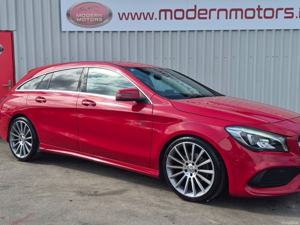 Mercedes-Benz CLA Estate, Petrol, 2017, Red