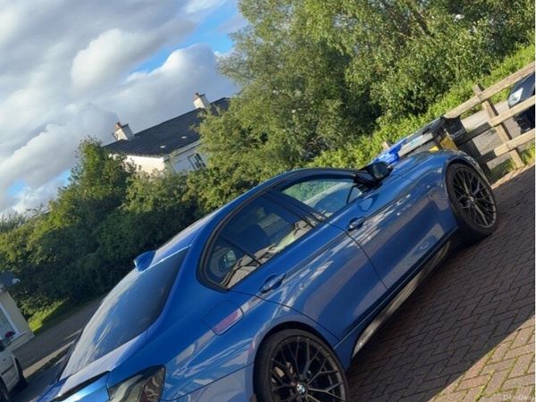 BMW 3-Series Saloon, Diesel, 2015, Blue