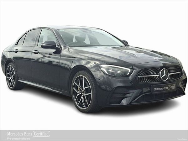 Mercedes-Benz E-Class Saloon, Diesel Plug-in Hybrid, 2021, Black
