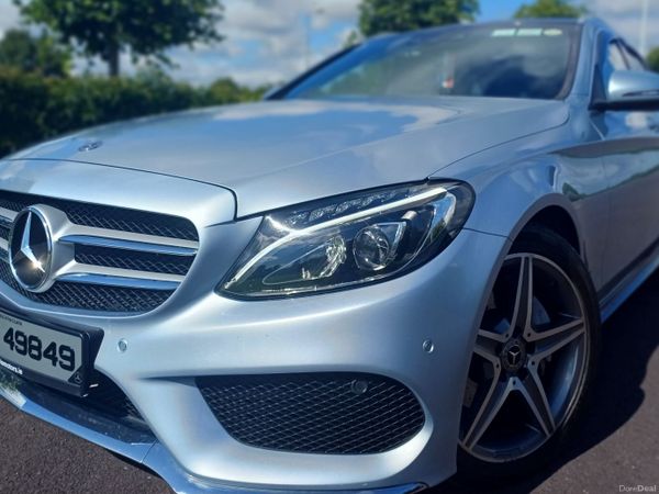 Mercedes-Benz C-Class Estate, Diesel, 2018, Silver