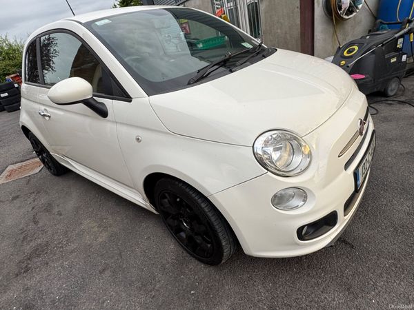 Fiat 500 Hatchback, Diesel, 2013, White