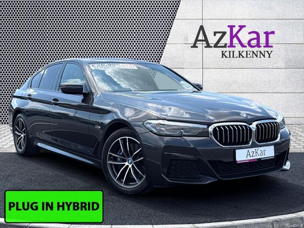 BMW 5-Series Saloon, Petrol Plug-in Hybrid, 2022, Grey