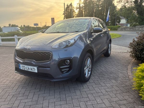 Kia Sportage Estate, Diesel, 2017, Blue