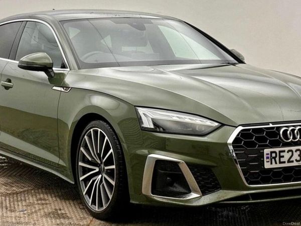 Audi A5 Hatchback, Diesel Hybrid, 2023, Green