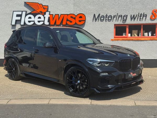 BMW X5 SUV, Diesel Hybrid, 2021, Black